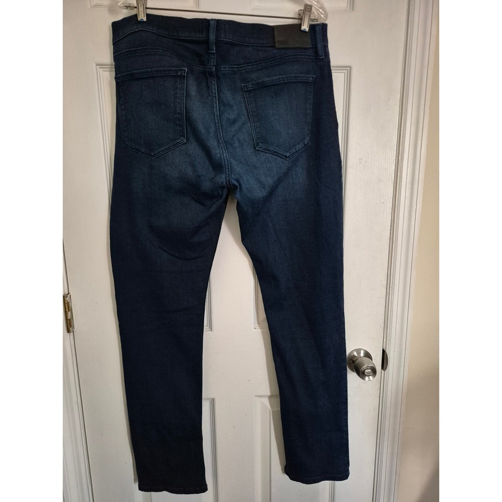 PAIGE Federal Slim Straight Leg Jeans Matson Dark Indigo Blue Mens Size 34 - Picture 2 of 8
